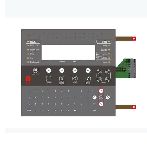 High-Performance Membrane Switch Keypad for Industrial Control Applications