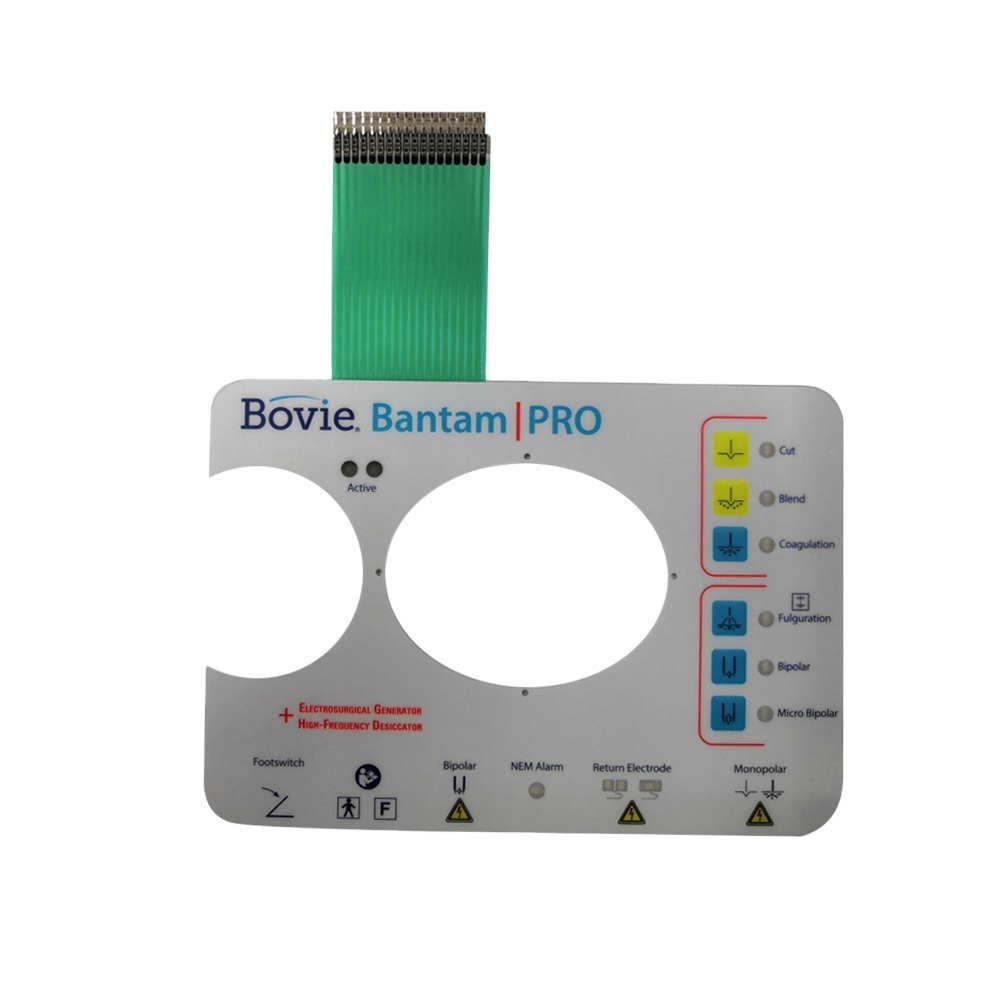 Waterproof Membrane Switch Keypad with LED Backlight for Enhanced Visibility
