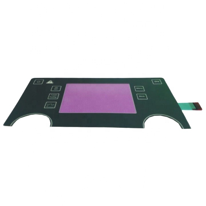 Waterproof Membrane Switch Keypad with LED Backlight for Enhanced Visibility