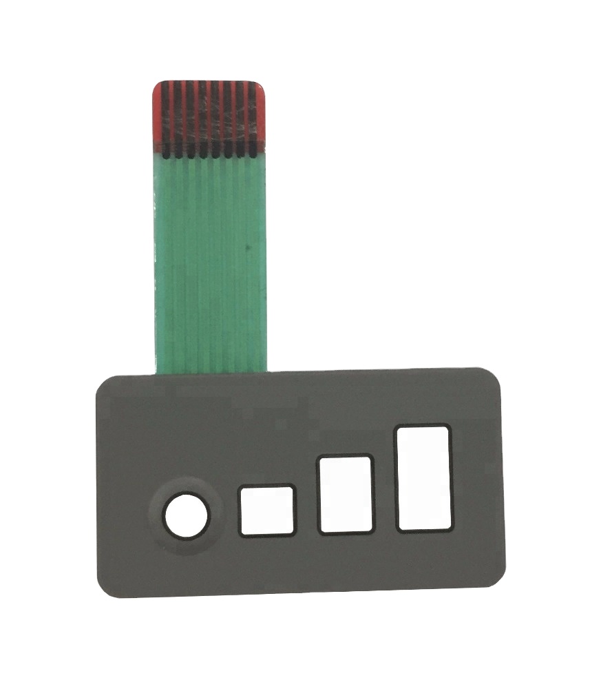 Waterproof Membrane Switch Keypad with LED Backlight for Enhanced Visibility