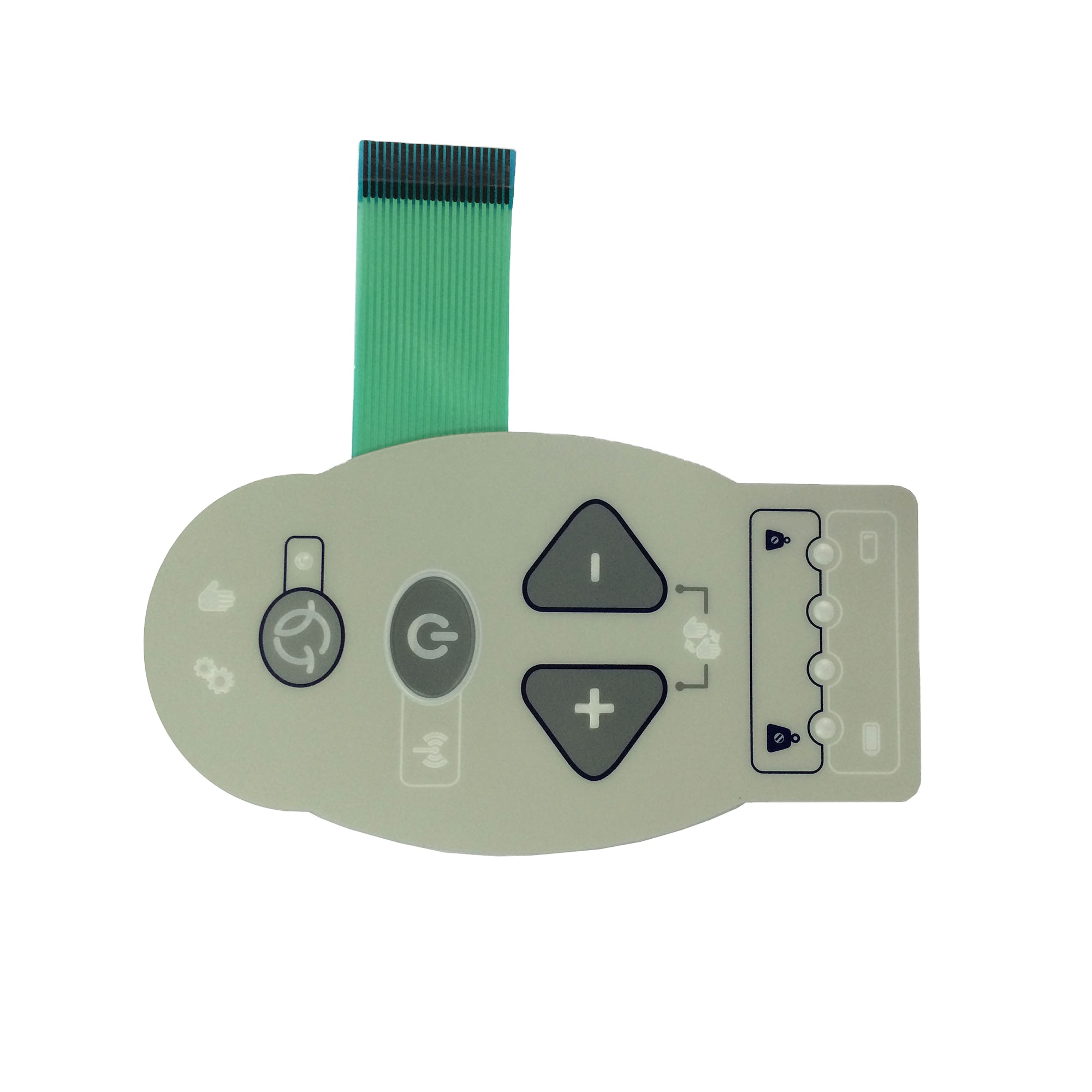 Waterproof Membrane Switch Keypad with LED Backlight for Enhanced Visibility